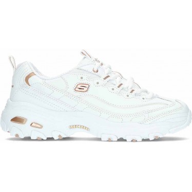 Skechers D Lites Fresh Start Damen-Sneaker 11931 WHITE_ROSE_GOLD