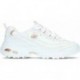 Skechers D Lites Fresh Start Damen-Sneaker 11931 WHITE_ROSE_GOLD
