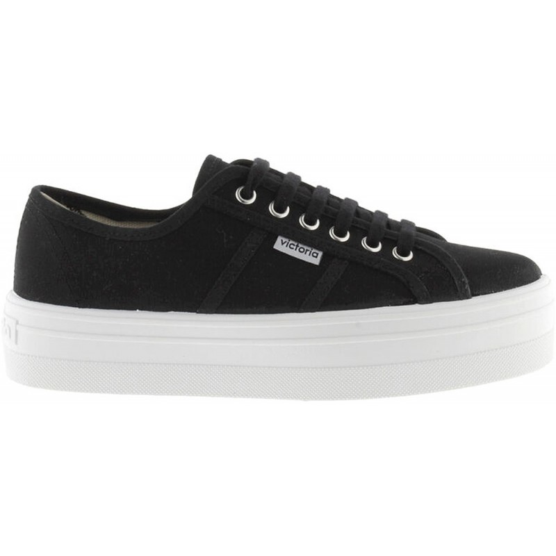 VICTORIA CANVAS-SNEAKERS FÜR DAMEN 109200 NEGRO
