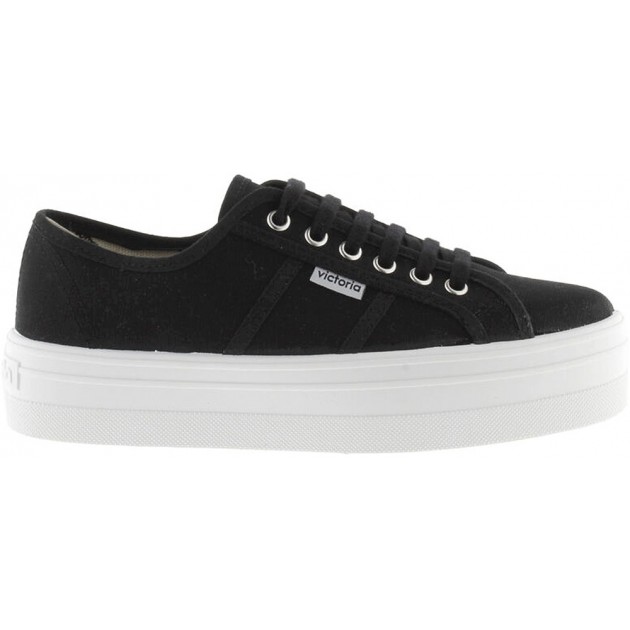 VICTORIA CANVAS-SNEAKERS FÜR DAMEN 109200 NEGRO
