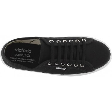 VICTORIA CANVAS-SNEAKERS FÜR DAMEN 109200 NEGRO