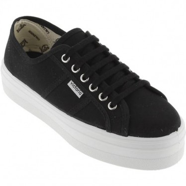 VICTORIA CANVAS-SNEAKERS FÜR DAMEN 109200 NEGRO