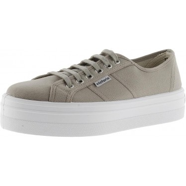 VICTORIA CANVAS-SNEAKERS FÜR DAMEN 109200 BEIGE