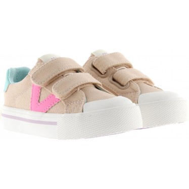 Victoria 1065195 Tribu Canvas Mädchen Sneaker ROSA