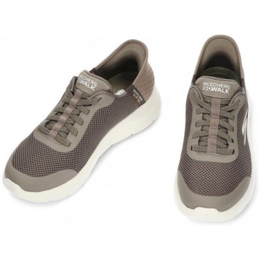 SKECHERS 216324 Go Walk Herren-Sneaker BROWN