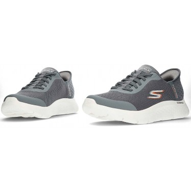 SKECHERS 216324 Go Walk Herren-Sneaker GREY