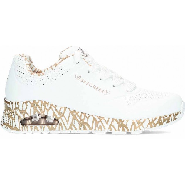 Skechers Loving Love Damen-Sneaker 155506 WHITE_ROSE_GOLD Skechers Loving Love Damen-Sneaker 155506 WHITE_ROSE_GOLD