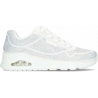 Skechers Disco Rave Damen-Sneaker 155262 WHITE