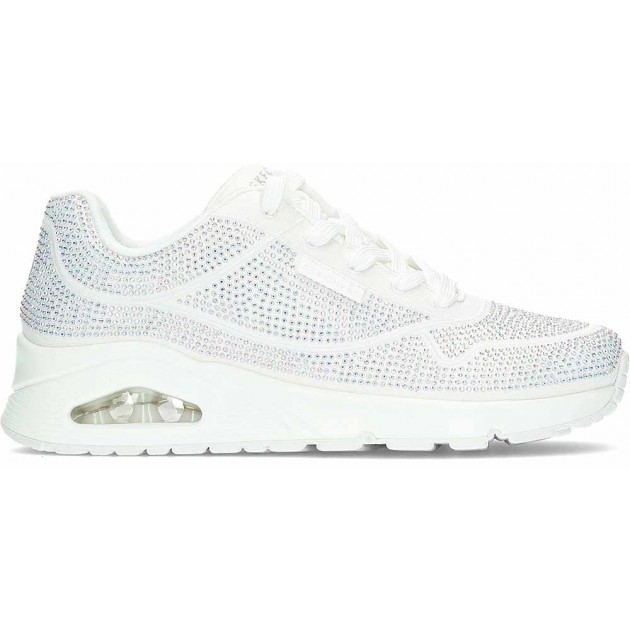 Skechers Disco Rave Damen-Sneaker 155262 WHITE Skechers Disco Rave Damen-Sneaker 155262 WHITE