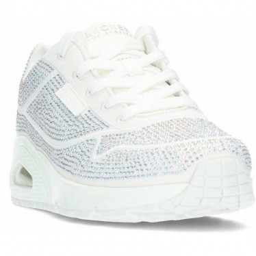 Skechers Disco Rave Damen-Sneaker 155262 WHITE