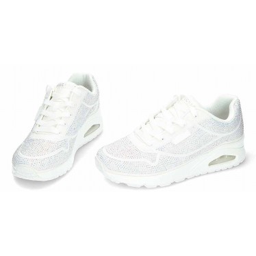 Skechers Disco Rave Damen-Sneaker 155262 WHITE