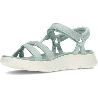 SKECHERS GO WALK FLEX SANDALEN 141451 SAGE