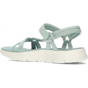 SKECHERS GO WALK FLEX SANDALEN 141451 SAGE