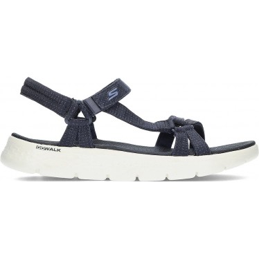 SKECHERS GO WALK FLEX SANDALEN 141451 NAVY