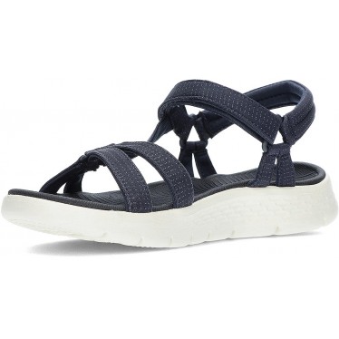 SKECHERS GO WALK FLEX SANDALEN 141451 NAVY