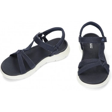 SKECHERS GO WALK FLEX SANDALEN 141451 NAVY