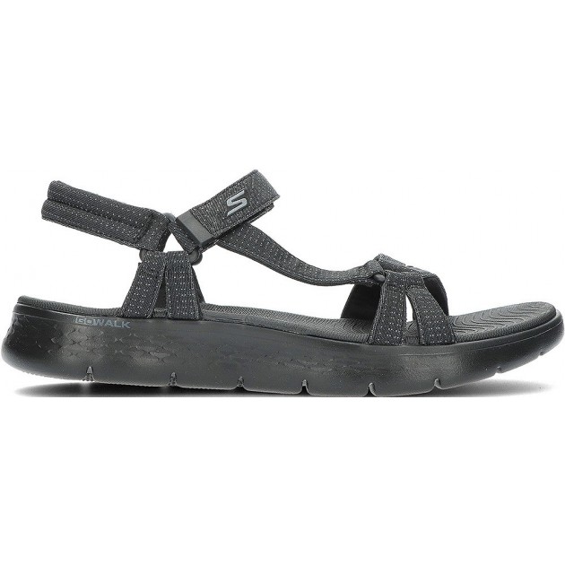 SKECHERS GO WALK FLEX SANDALEN 141451 BLACK SKECHERS GO WALK FLEX SANDALEN 141451 BLACK