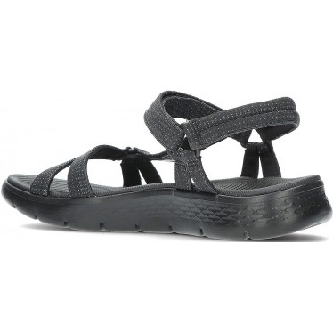 SKECHERS GO WALK FLEX SANDALEN 141451 BLACK