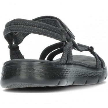SKECHERS GO WALK FLEX SANDALEN 141451 BLACK