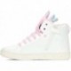 GEOX j468wa j Skyline Mädchen-Stiefeletten WHITE