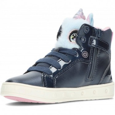 GEOX j468wa j Skyline Mädchen-Stiefeletten NAVY