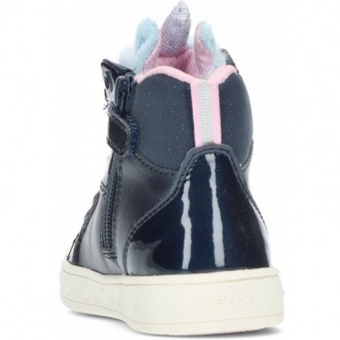 GEOX j468wa j Skyline Mädchen-Stiefeletten NAVY