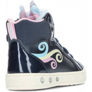 GEOX j468wa j Skyline Mädchen-Stiefeletten NAVY
