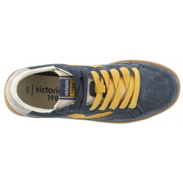 Unisex-Sneaker Victoria 8806102 Smash Soft Wildleder MARINO