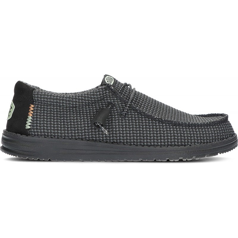 DUDE WALLY SPORT MESH SCHUHE 40403 BLACK
