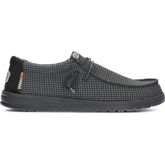 DUDE WALLY SPORT MESH SCHUHE 40403 BLACK DUDE WALLY SPORT MESH SCHUHE 40403 BLACK