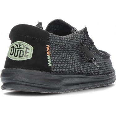 DUDE WALLY SPORT MESH SCHUHE 40403 BLACK