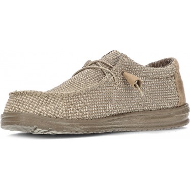 DUDE WALLY SPORT MESH SCHUHE 40403 TAN