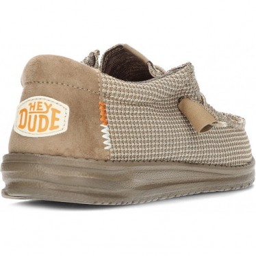 DUDE WALLY SPORT MESH SCHUHE 40403 TAN