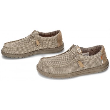 DUDE WALLY SPORT MESH SCHUHE 40403 TAN