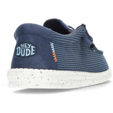 DUDE WALLY SPORT MESH SCHUHE 40403 NAVY