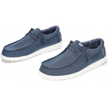 DUDE WALLY SPORT MESH SCHUHE 40403 NAVY