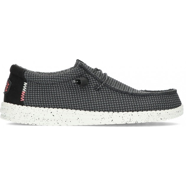 DUDE WALLY SPORT MESH SCHUHE 40403 NEGRO DUDE WALLY SPORT MESH SCHUHE 40403 NEGRO