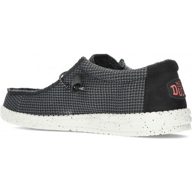 DUDE WALLY SPORT MESH SCHUHE 40403 NEGRO