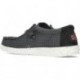 DUDE WALLY SPORT MESH SCHUHE 40403 NEGRO