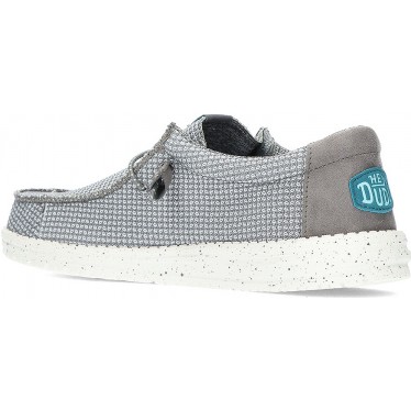 DUDE WALLY SPORT MESH SCHUHE 40403 GREY
