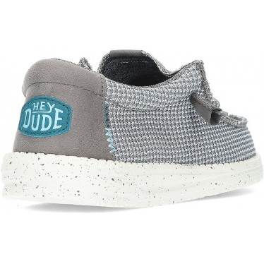 DUDE WALLY SPORT MESH SCHUHE 40403 GREY