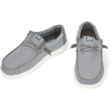 DUDE WALLY SPORT MESH SCHUHE 40403 GREY
