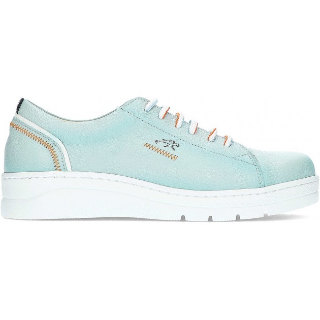 FLUCHES INDIAN SNEAKER F1422 AQUA FLUCHES INDIAN SNEAKER F1422 AQUA