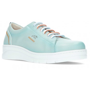 FLUCHES INDIAN SNEAKER F1422 AQUA
