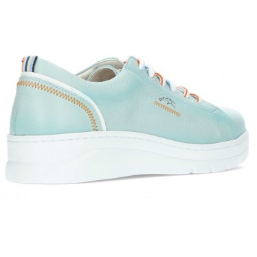 FLUCHES INDIAN SNEAKER F1422 AQUA