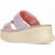 HEYDUDE Delray Slide Surf Baja Damen Sandalen 43210 BLUE_PINK_MULTI