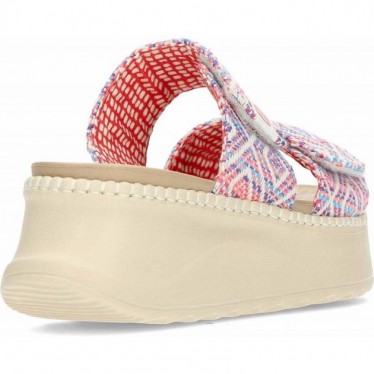 HEYDUDE Delray Slide Surf Baja Damen Sandalen 43210 BLUE_PINK_MULTI