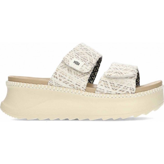 HEYDUDE Delray Slide Surf Baja Damen Sandalen 43210 TAN_MULTI HEYDUDE Delray Slide Surf Baja Damen Sandalen 43210 TAN_MULTI