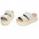 HEYDUDE Delray Slide Surf Baja Damen Sandalen 43210 TAN_MULTI