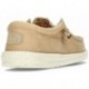HEYDUDE Loafer mit Schnürung aus Stretch-Canvas HD40700 TAN